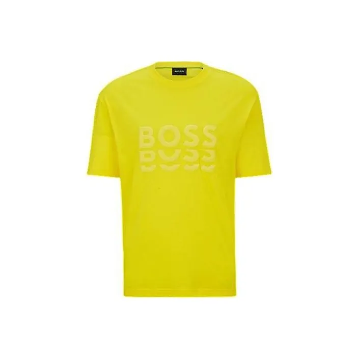 HUGO BOSS T-Shirts Men Yellow-0