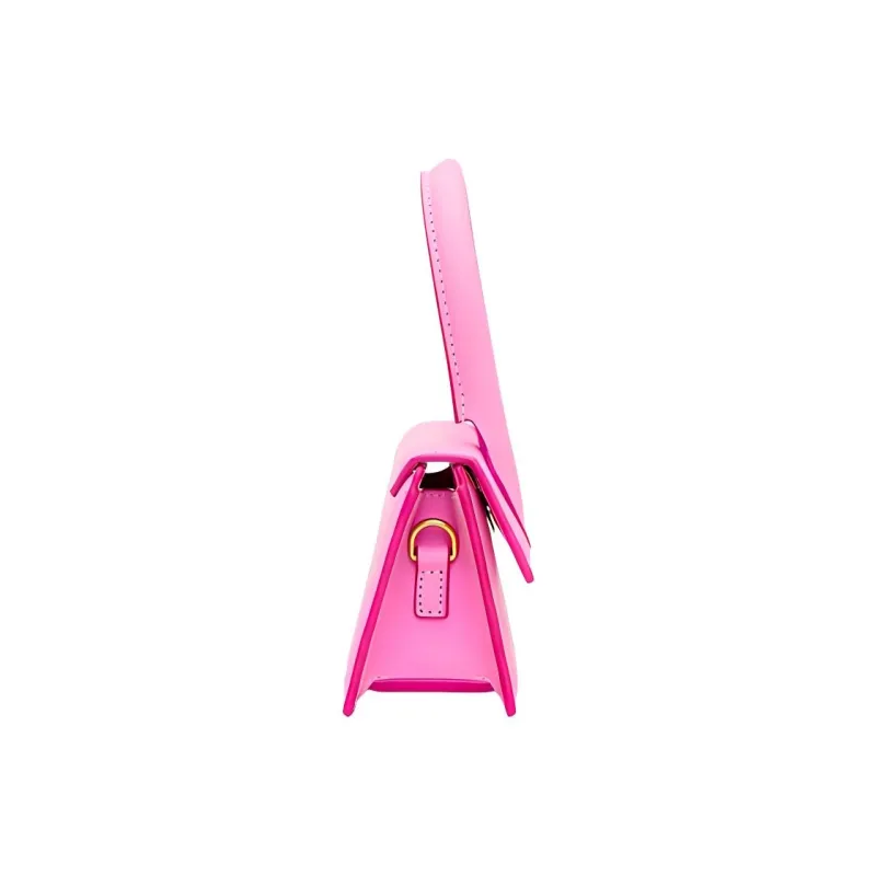 Jacquemus Le Chiquito Cow Leather Crossbody Bags Handbags Mini Women's Pink-2