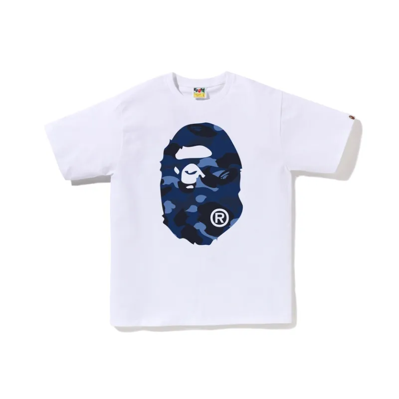 A BATHING APE Color Camo Big Ape Head Tee-6