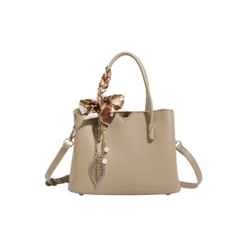 H YXIANG Microfiber Synthetic Leather Shoulder Bag Crossbody Bag Handbags Regular Women's Elephant Gray