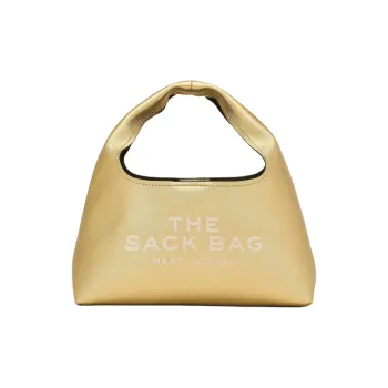 MARC JACOBS Leather Handbag Mini Women's Gold