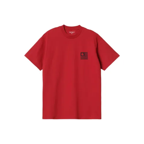 Carhartt WIP SS23 MARINA Series T-Shirts Men Red