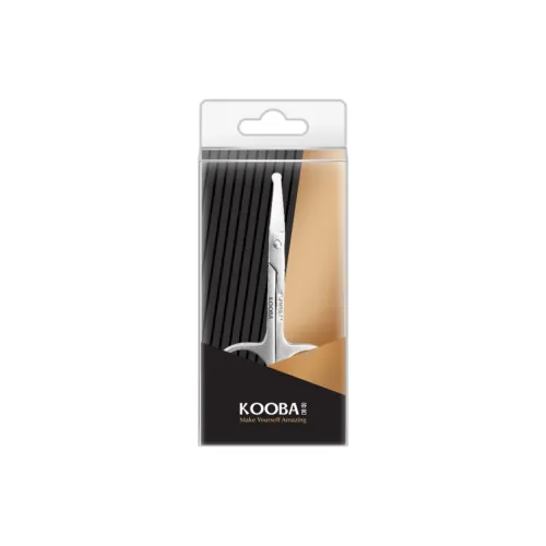KOOBAPLUS Unisex Nose Hair Trimmer Small Scissors Trimming Tweezers Stainless Steel Sharp Round Pliers Beauty Tool