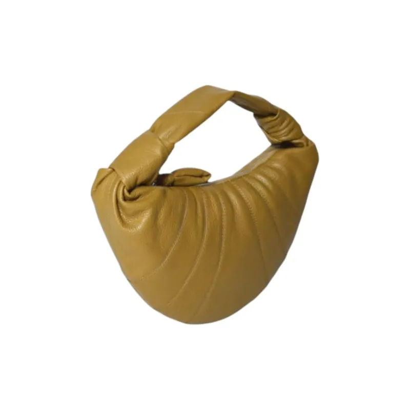 Lemaire Leather Croissant Bag Handbag Women's Brown-1