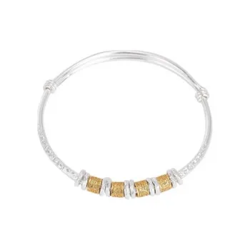 Hui Xuan Charm 999 Fine Silver Bangles Women's