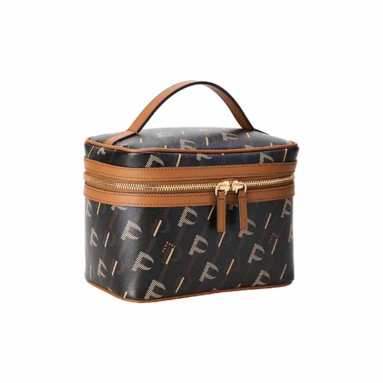 PECO PVC Toiletry Bag Regular Unisex Brown-1
