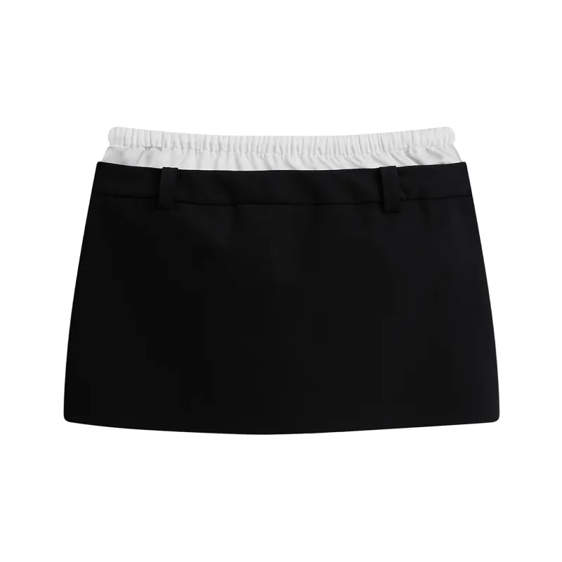 IMXS New Horse Run Collection Casual Short Skirts Women's Black-1