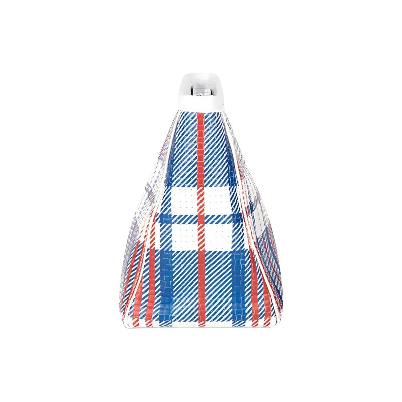 Balenciaga Calfskin Clutch Small Size Unisex Blue/Red-3