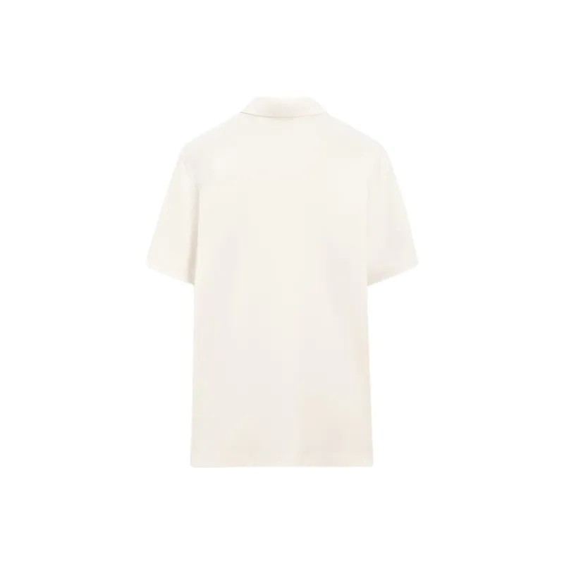 Massimo Dutti Polo Shirt Men's Ecru-1