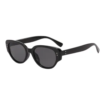 IOTS TR/Memory Plastic Metal Irregular Shape Sunglasses Women's