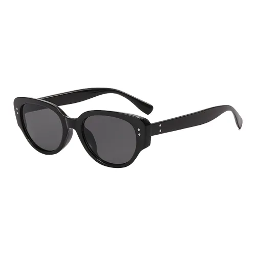 IOTS TR/Memory Plastic Metal Irregular Shape Sunglasses Women's