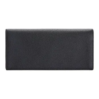 LOEWE Cow Leather Wallet Unisex Black