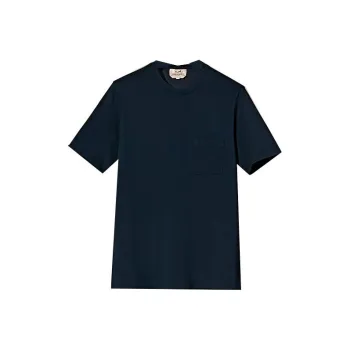 HERMES T Shirts Men Dark Blue