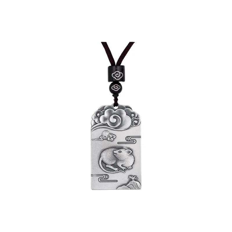 Yu Yin 999 Fine Silver Pendants Unisex-0