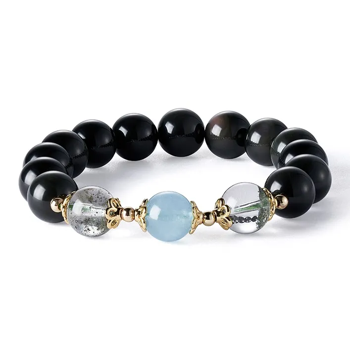 Topgirl Obsidian Bracelets Unisex-0