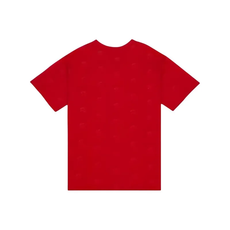 Mitchell Ness T Shirts Men Red-1