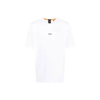 HUGO BOSS Logo Printed Crewneck T Shirt