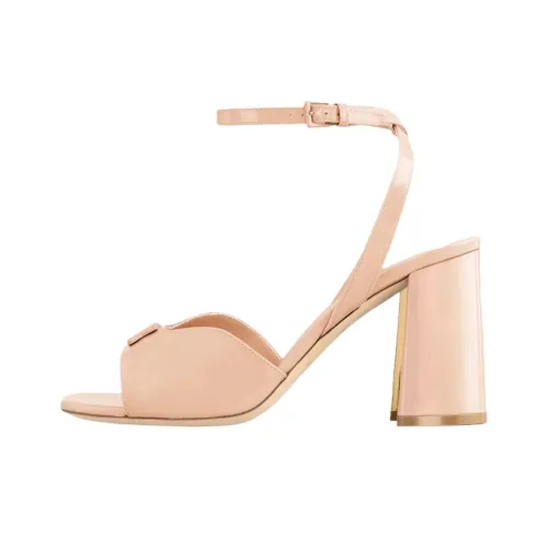 LOUIS VUITTON Swing Strap Sandals 8.5cm Women's Pink