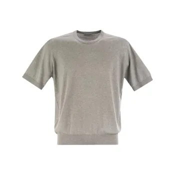 JOHN SMEDLEY SS25 Knitwear Men's Gray