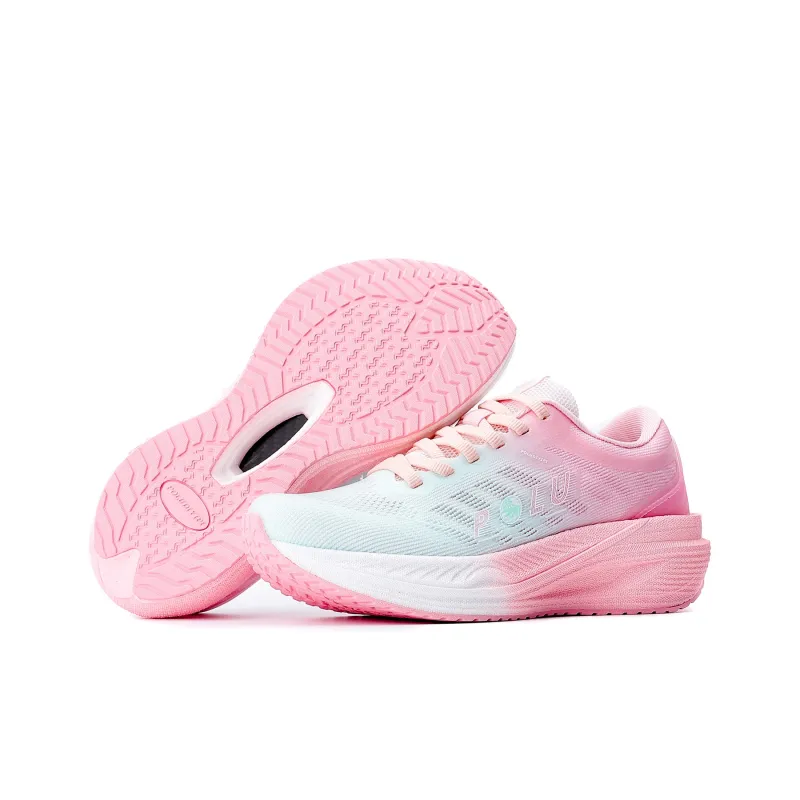 POLUDIYIPI GT6.0 SPEED Balanced, Lightweight, And Breathable Sprint Running Shoes Women's Light Concubine Pink-2