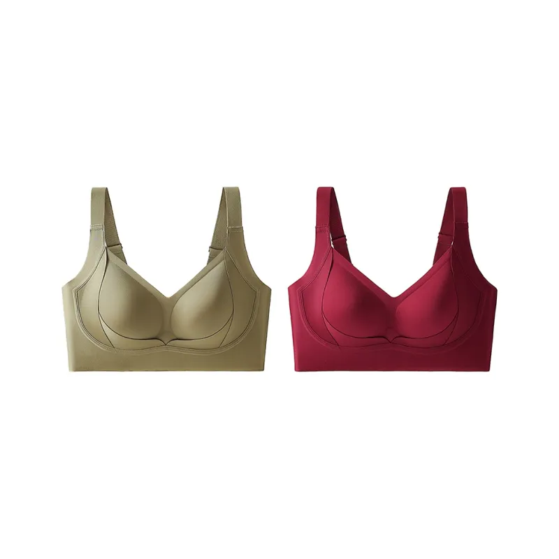 2323 Bra Women's 2 Pack Ancora Red-6