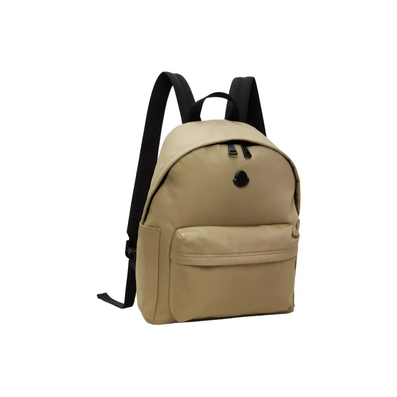 Moncler Fabric Backpack Regular Unisex Dark Beige-1