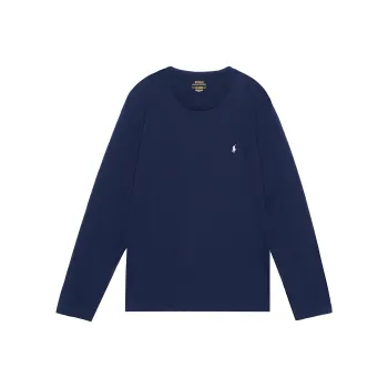 Polo Ralph Lauren Logo Embroidered Long Sleeved T Shirt