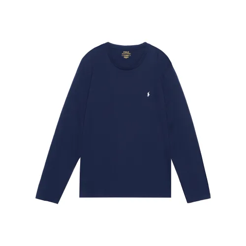 Polo Ralph Lauren Logo Embroidered Long Sleeved T Shirt