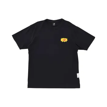 New Balance Drop Shoulder Sleeve T Shirt Men's Black