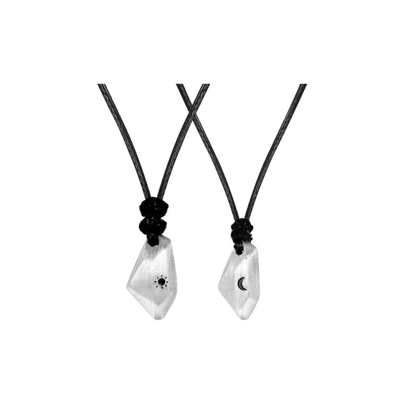 CENTURY&KINDLE S925 Silver Necklaces Unisex-11