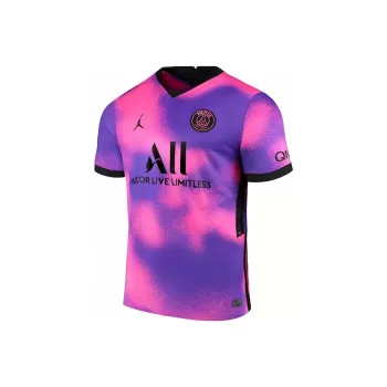 JORDAN Paris Saint Germain Fourth Stadium Shirt 2020 21 With Neymar Jr 10 Printing Jersey