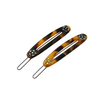 CHIMERA Acetate Plate Hair Clips Women's