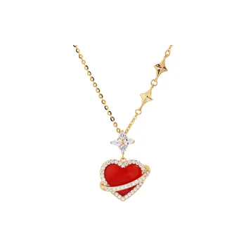 CHINA GOLD Agate Necklaces Women's