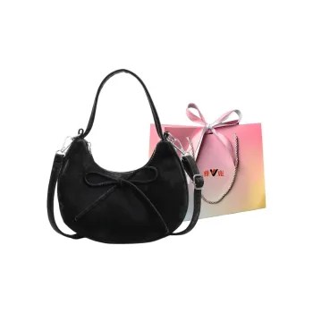 Yalu PU Shoulder Bag, Crossbody Bag, Handbag Regular Women's Black/Pink/Ecru/Silver/Blue