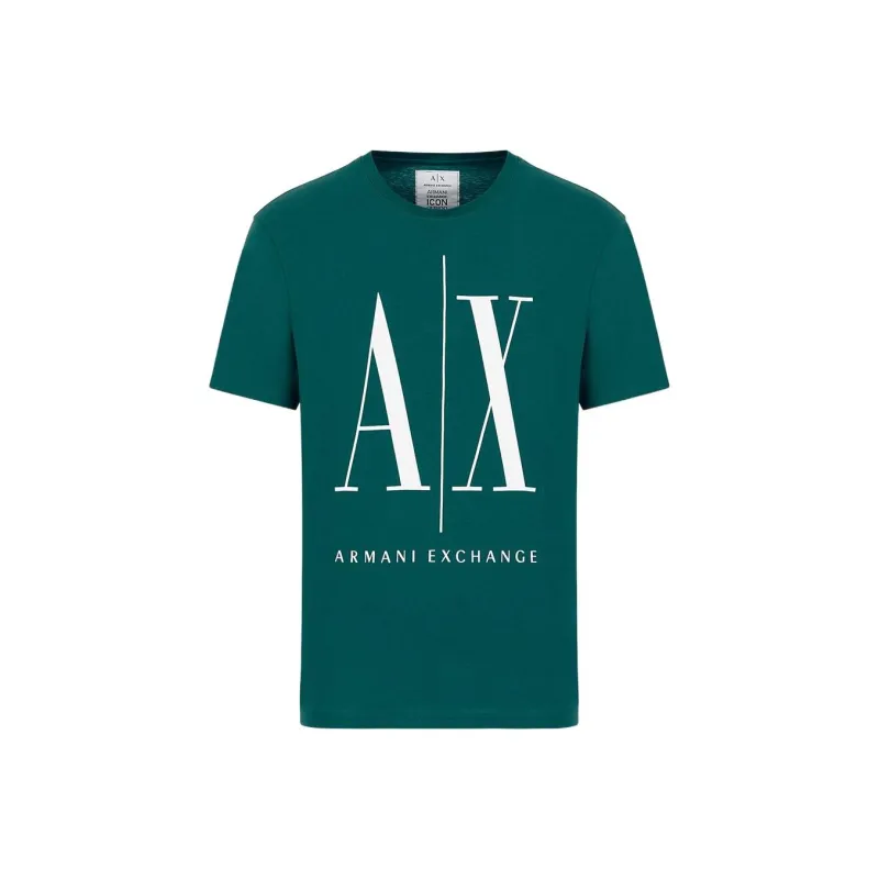 ARMANI EXCHANGE T Shirts Men Grass Green-0