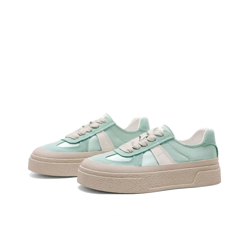 Hotwind Slip Resistant Low Top Skateboard Shoes Women's-5