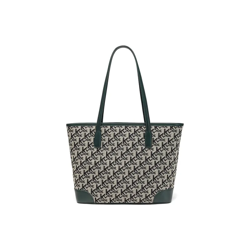 CLEVER& KETCH PU Tote Shoulder Bag Regular Women's Green-2