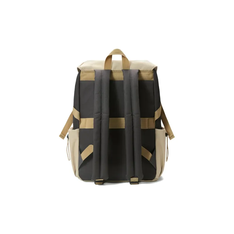 Jeep Fabric Backpack Laptop Bag Unisex Agate Black/Plantain Green/Desert Yellow-11