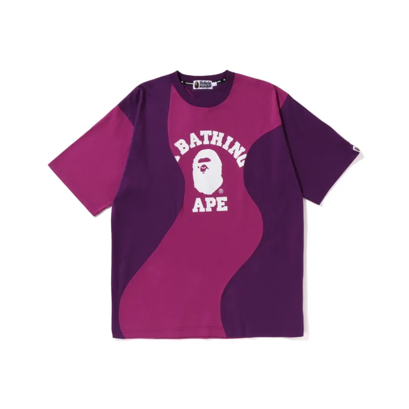 Bape Cutting College Relaxed Fit Tee-2