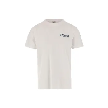SPORTY & RICH 70s Health Logo print T shirt