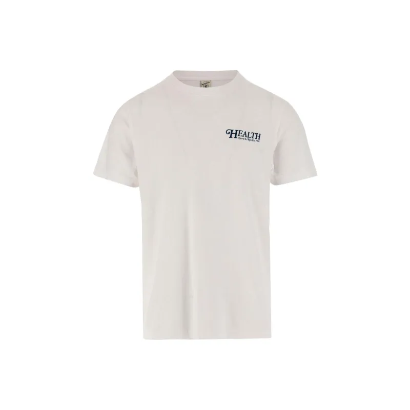 SPORTY & RICH 70s Health Logo print T shirt-0