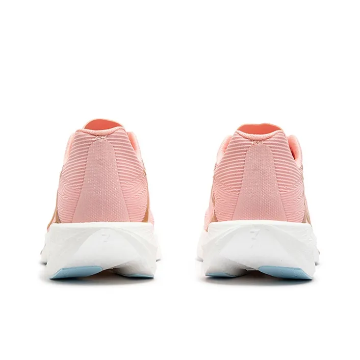 361° Speed Team 2 Running Shoes Unisex Low Top Soft Peach Pink/Fluorescent Data Pink-3