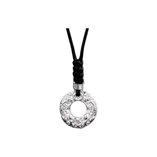 U state 999 Fine Silver Sterling Silver Necklaces Unisex