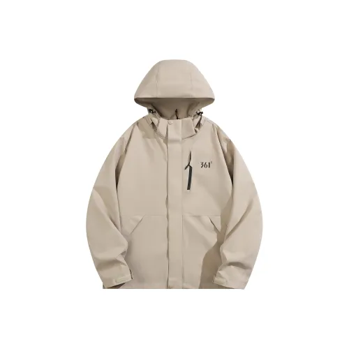 361° Trench Coat Unisex Gray Khaki