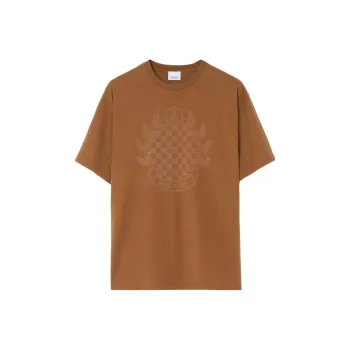 Burberry T Shirts Men Brown