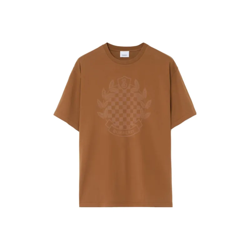 Burberry T Shirts Men Brown-0