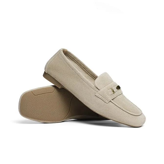 RED DRAGONFLY Loafers Women's Earth Yellow, Apricot, Brown-9