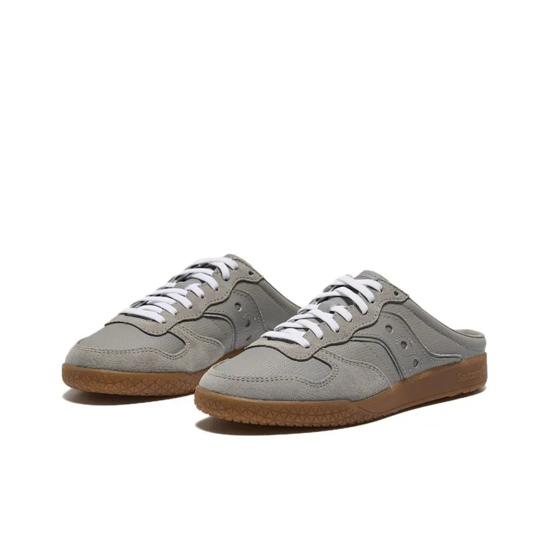 Saucony Bullet Abrasion Resistant Slip Resistant Closed Toe Slippers Unisex Gray-2