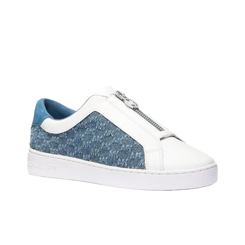 MICHAEL KORS MK Keaton Low Top Skateboard Shoes Women's Blue-2