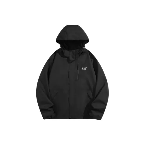 361° Trench Coat Unisex Super Black